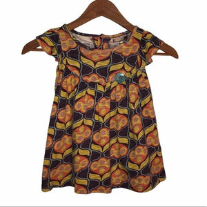 MATILDA JANE Sz 18 Months Print Dress w/Bag NWT